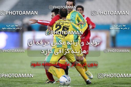 1173819, Tehran, Iran, لیگ برتر فوتبال ایران، Persian Gulf Cup، Week 22، Second Leg، Persepolis 0 v 0 Rah Ahan on 2011/02/13 at Azadi Stadium