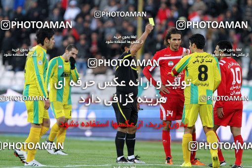 1173611, Tehran, Iran, لیگ برتر فوتبال ایران، Persian Gulf Cup، Week 22، Second Leg، Persepolis 0 v 0 Rah Ahan on 2011/02/13 at Azadi Stadium