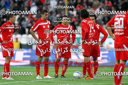 1173593, Tehran, Iran, لیگ برتر فوتبال ایران، Persian Gulf Cup، Week 22، Second Leg، Persepolis 0 v 0 Rah Ahan on 2011/02/13 at Azadi Stadium