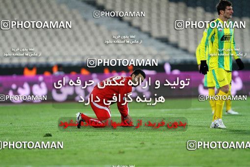 1173589, Tehran, Iran, لیگ برتر فوتبال ایران، Persian Gulf Cup، Week 22، Second Leg، Persepolis 0 v 0 Rah Ahan on 2011/02/13 at Azadi Stadium