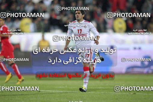 1177225, Tehran, Iran, لیگ برتر فوتبال ایران، Persian Gulf Cup، Week 24، Second Leg، Persepolis 3 v 1 Foulad Khouzestan on 2011/02/25 at Azadi Stadium
