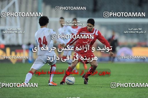 1176032, Tehran, Iran, لیگ برتر فوتبال ایران، Persian Gulf Cup، Week 24، Second Leg، Persepolis 3 v 1 Foulad Khouzestan on 2011/02/25 at Azadi Stadium