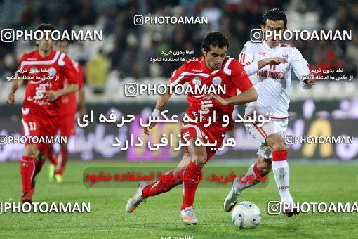 1176453, Tehran, Iran, لیگ برتر فوتبال ایران، Persian Gulf Cup، Week 24، Second Leg، Persepolis 3 v 1 Foulad Khouzestan on 2011/02/25 at Azadi Stadium