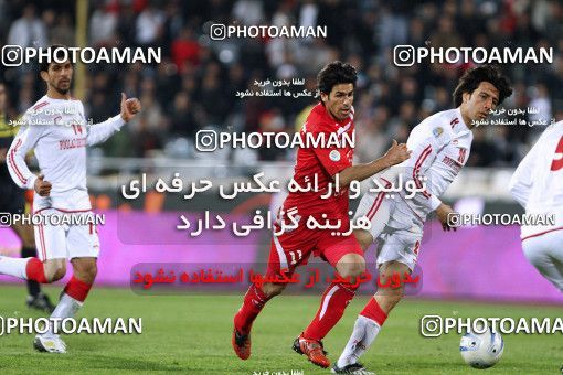 1176560, Tehran, Iran, لیگ برتر فوتبال ایران، Persian Gulf Cup، Week 24، Second Leg، Persepolis 3 v 1 Foulad Khouzestan on 2011/02/25 at Azadi Stadium