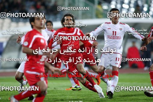 1175990, Tehran, Iran, لیگ برتر فوتبال ایران، Persian Gulf Cup، Week 24، Second Leg، Persepolis 3 v 1 Foulad Khouzestan on 2011/02/25 at Azadi Stadium