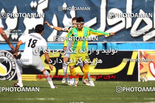 1176786, Tehran, Iran, لیگ برتر فوتبال ایران، Persian Gulf Cup، Week 24، Second Leg، Rah Ahan 1 v 1 Shahin Boushehr on 2011/02/25 at Ekbatan Stadium