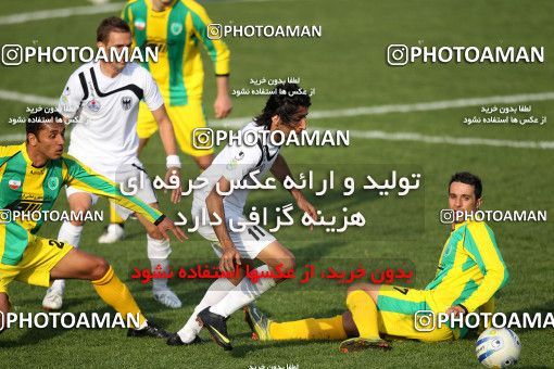 1176795, Tehran, Iran, لیگ برتر فوتبال ایران، Persian Gulf Cup، Week 24، Second Leg، Rah Ahan 1 v 1 Shahin Boushehr on 2011/02/25 at Ekbatan Stadium