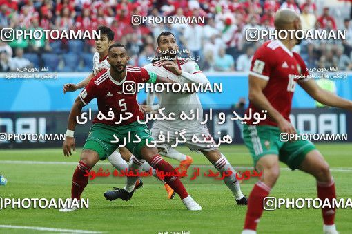 1158547, Saint Petersburg, Russia, 2018 FIFA World Cup, Group stage, Group B, Morocco 0 v 1 Iran on 2018/06/15 at ورزشگاه سن پترزبورگ