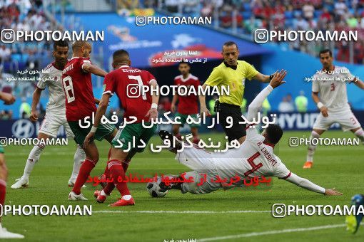 1158548, Saint Petersburg, Russia, 2018 FIFA World Cup, Group stage, Group B, Morocco 0 v 1 Iran on 2018/06/15 at ورزشگاه سن پترزبورگ