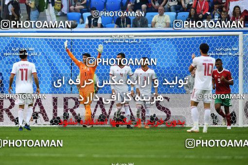 1158578, Saint Petersburg, Russia, 2018 FIFA World Cup, Group stage, Group B, Morocco 0 v 1 Iran on 2018/06/15 at ورزشگاه سن پترزبورگ