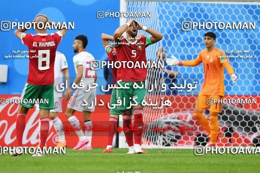1158540, Saint Petersburg, Russia, 2018 FIFA World Cup, Group stage, Group B, Morocco 0 v 1 Iran on 2018/06/15 at ورزشگاه سن پترزبورگ