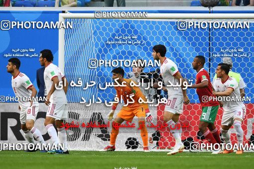 1158521, Saint Petersburg, Russia, 2018 FIFA World Cup, Group stage, Group B, Morocco 0 v 1 Iran on 2018/06/15 at ورزشگاه سن پترزبورگ