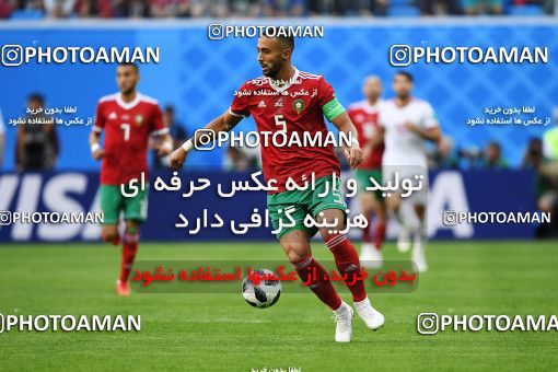 1158683, Saint Petersburg, Russia, 2018 FIFA World Cup, Group stage, Group B, Morocco 0 v 1 Iran on 2018/06/15 at ورزشگاه سن پترزبورگ