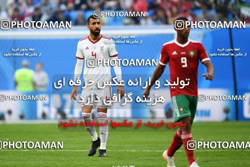 1158539, Saint Petersburg, Russia, 2018 FIFA World Cup, Group stage, Group B, Morocco 0 v 1 Iran on 2018/06/15 at ورزشگاه سن پترزبورگ