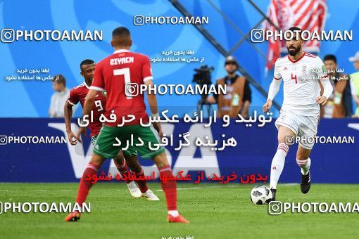 1158529, Saint Petersburg, Russia, 2018 FIFA World Cup, Group stage, Group B, Morocco 0 v 1 Iran on 2018/06/15 at ورزشگاه سن پترزبورگ