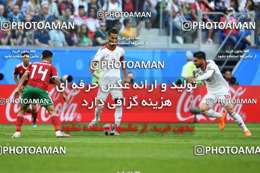 1158496, Saint Petersburg, Russia, 2018 FIFA World Cup, Group stage, Group B, Morocco 0 v 1 Iran on 2018/06/15 at ورزشگاه سن پترزبورگ