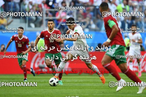 1158503, Saint Petersburg, Russia, 2018 FIFA World Cup, Group stage, Group B, Morocco 0 v 1 Iran on 2018/06/15 at ورزشگاه سن پترزبورگ