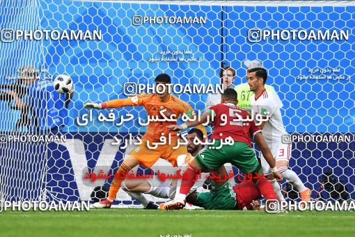 1158670, Saint Petersburg, Russia, 2018 FIFA World Cup, Group stage, Group B, Morocco 0 v 1 Iran on 2018/06/15 at ورزشگاه سن پترزبورگ