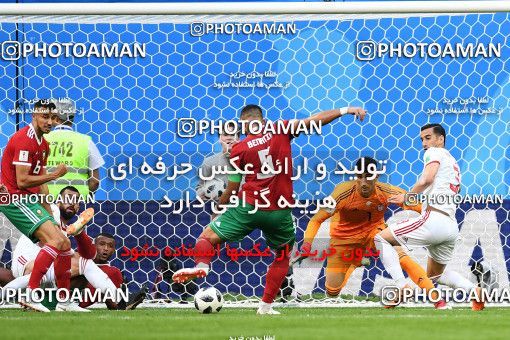 1158615, Saint Petersburg, Russia, 2018 FIFA World Cup, Group stage, Group B, Morocco 0 v 1 Iran on 2018/06/15 at ورزشگاه سن پترزبورگ