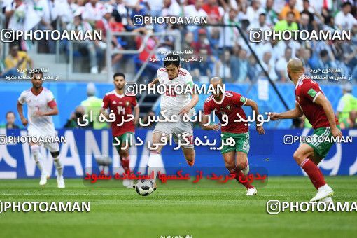 1158625, Saint Petersburg, Russia, 2018 FIFA World Cup, Group stage, Group B, Morocco 0 v 1 Iran on 2018/06/15 at ورزشگاه سن پترزبورگ
