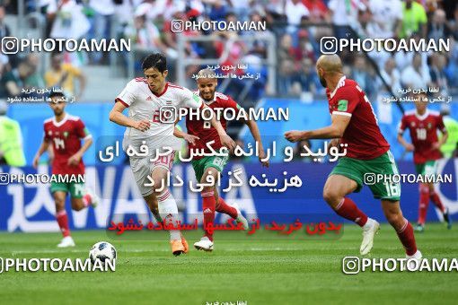 1158568, Saint Petersburg, Russia, 2018 FIFA World Cup, Group stage, Group B, Morocco 0 v 1 Iran on 2018/06/15 at ورزشگاه سن پترزبورگ