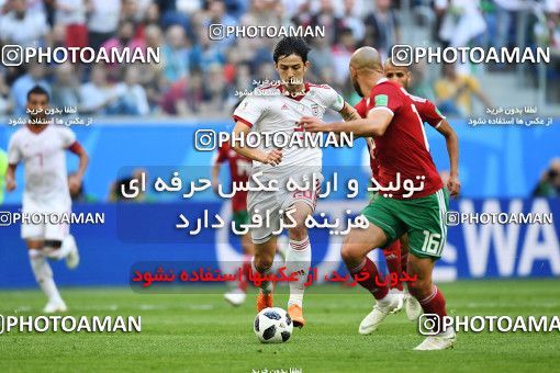 1158688, Saint Petersburg, Russia, 2018 FIFA World Cup, Group stage, Group B, Morocco 0 v 1 Iran on 2018/06/15 at ورزشگاه سن پترزبورگ