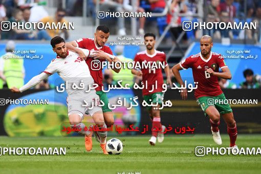 1158610, Saint Petersburg, Russia, 2018 FIFA World Cup, Group stage, Group B, Morocco 0 v 1 Iran on 2018/06/15 at ورزشگاه سن پترزبورگ
