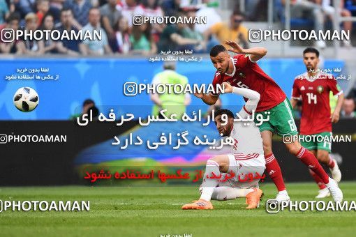 1158770, Saint Petersburg, Russia, 2018 FIFA World Cup, Group stage, Group B, Morocco 0 v 1 Iran on 2018/06/15 at ورزشگاه سن پترزبورگ