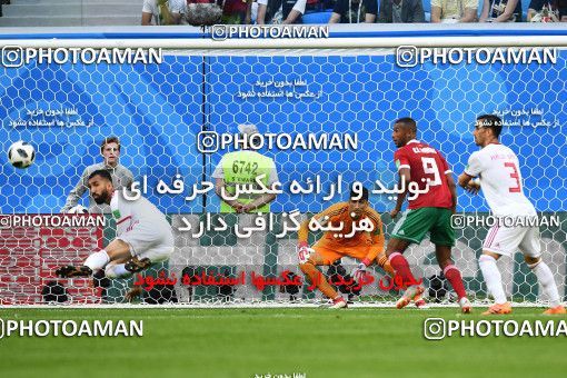 1158717, Saint Petersburg, Russia, 2018 FIFA World Cup, Group stage, Group B, Morocco 0 v 1 Iran on 2018/06/15 at ورزشگاه سن پترزبورگ