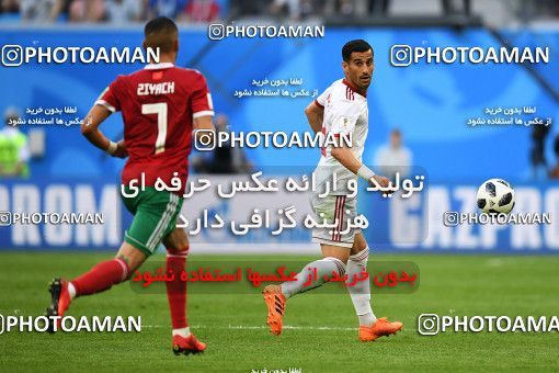 1158728, Saint Petersburg, Russia, 2018 FIFA World Cup, Group stage, Group B, Morocco 0 v 1 Iran on 2018/06/15 at ورزشگاه سن پترزبورگ