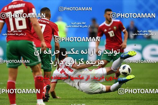 1158864, Saint Petersburg, Russia, 2018 FIFA World Cup, Group stage, Group B, Morocco 0 v 1 Iran on 2018/06/15 at ورزشگاه سن پترزبورگ