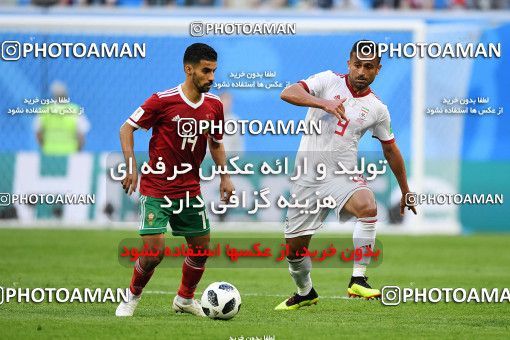 1158849, Saint Petersburg, Russia, 2018 FIFA World Cup, Group stage, Group B, Morocco 0 v 1 Iran on 2018/06/15 at ورزشگاه سن پترزبورگ