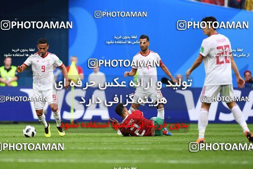 1158696, Saint Petersburg, Russia, 2018 FIFA World Cup, Group stage, Group B, Morocco 0 v 1 Iran on 2018/06/15 at ورزشگاه سن پترزبورگ