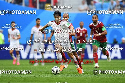 1158700, Saint Petersburg, Russia, 2018 FIFA World Cup, Group stage, Group B, Morocco 0 v 1 Iran on 2018/06/15 at ورزشگاه سن پترزبورگ