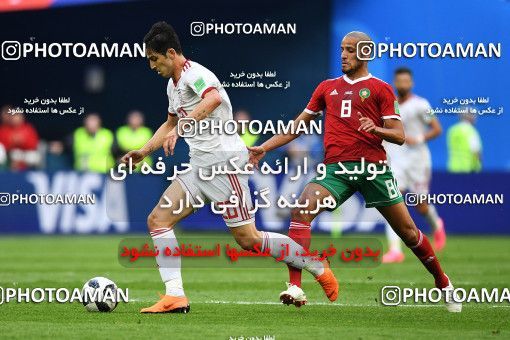 1158891, Saint Petersburg, Russia, 2018 FIFA World Cup, Group stage, Group B, Morocco 0 v 1 Iran on 2018/06/15 at ورزشگاه سن پترزبورگ