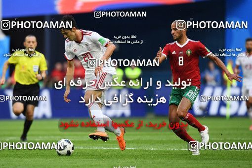 1158723, Saint Petersburg, Russia, 2018 FIFA World Cup, Group stage, Group B, Morocco 0 v 1 Iran on 2018/06/15 at ورزشگاه سن پترزبورگ