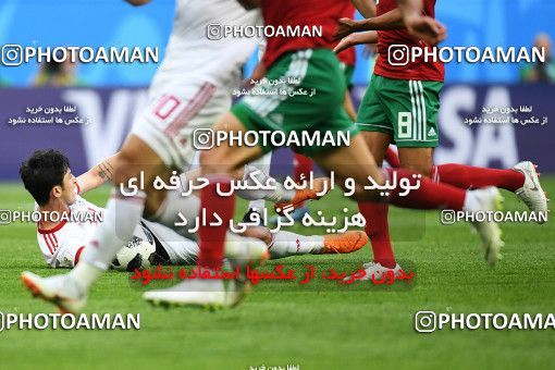 1158889, Saint Petersburg, Russia, 2018 FIFA World Cup, Group stage, Group B, Morocco 0 v 1 Iran on 2018/06/15 at ورزشگاه سن پترزبورگ