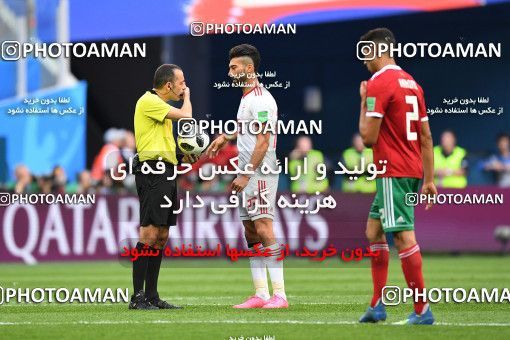 1158709, Saint Petersburg, Russia, 2018 FIFA World Cup, Group stage, Group B, Morocco 0 v 1 Iran on 2018/06/15 at ورزشگاه سن پترزبورگ