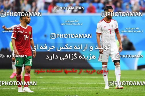 1158795, Saint Petersburg, Russia, 2018 FIFA World Cup, Group stage, Group B, Morocco 0 v 1 Iran on 2018/06/15 at ورزشگاه سن پترزبورگ