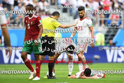 1158861, Saint Petersburg, Russia, 2018 FIFA World Cup, Group stage, Group B, Morocco 0 v 1 Iran on 2018/06/15 at ورزشگاه سن پترزبورگ