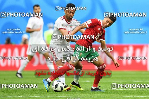 1158842, Saint Petersburg, Russia, 2018 FIFA World Cup, Group stage, Group B, Morocco 0 v 1 Iran on 2018/06/15 at ورزشگاه سن پترزبورگ