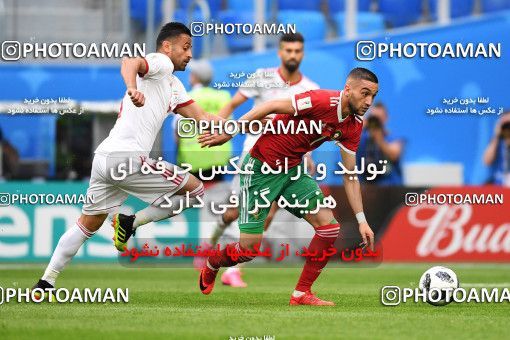 1158782, Saint Petersburg, Russia, 2018 FIFA World Cup, Group stage, Group B, Morocco 0 v 1 Iran on 2018/06/15 at ورزشگاه سن پترزبورگ