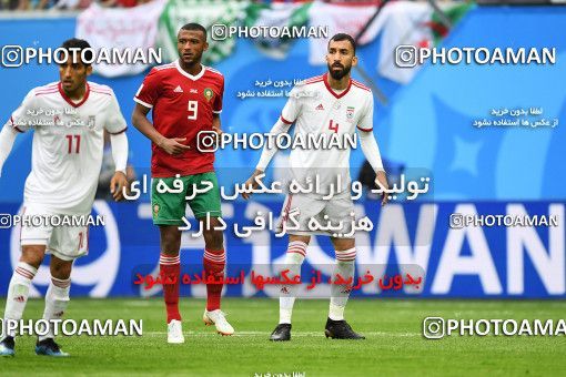 1158850, Saint Petersburg, Russia, 2018 FIFA World Cup, Group stage, Group B, Morocco 0 v 1 Iran on 2018/06/15 at ورزشگاه سن پترزبورگ
