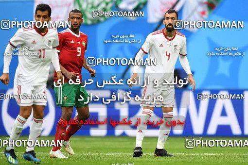 1158716, Saint Petersburg, Russia, 2018 FIFA World Cup, Group stage, Group B, Morocco 0 v 1 Iran on 2018/06/15 at ورزشگاه سن پترزبورگ