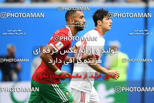 1158875, Saint Petersburg, Russia, 2018 FIFA World Cup, Group stage, Group B, Morocco 0 v 1 Iran on 2018/06/15 at ورزشگاه سن پترزبورگ