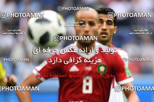 1158693, Saint Petersburg, Russia, 2018 FIFA World Cup, Group stage, Group B, Morocco 0 v 1 Iran on 2018/06/15 at ورزشگاه سن پترزبورگ
