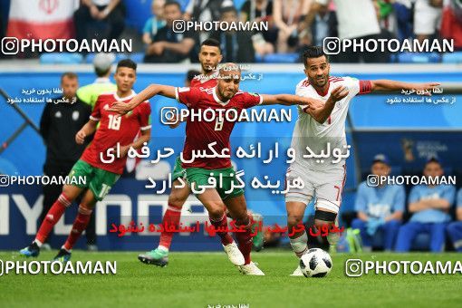 1158982, Saint Petersburg, Russia, 2018 FIFA World Cup, Group stage, Group B, Morocco 0 v 1 Iran on 2018/06/15 at ورزشگاه سن پترزبورگ