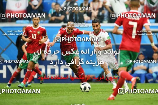 1159011, Saint Petersburg, Russia, 2018 FIFA World Cup, Group stage, Group B, Morocco 0 v 1 Iran on 2018/06/15 at ورزشگاه سن پترزبورگ