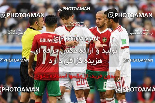 1158957, Saint Petersburg, Russia, 2018 FIFA World Cup, Group stage, Group B, Morocco 0 v 1 Iran on 2018/06/15 at ورزشگاه سن پترزبورگ