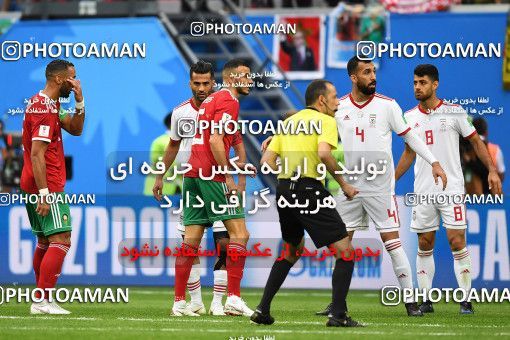 1158962, Saint Petersburg, Russia, 2018 FIFA World Cup, Group stage, Group B, Morocco 0 v 1 Iran on 2018/06/15 at ورزشگاه سن پترزبورگ